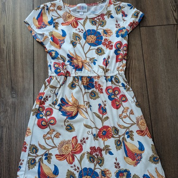 Lularoe Cotton Dress - Size 8 - Picture 1 of 2